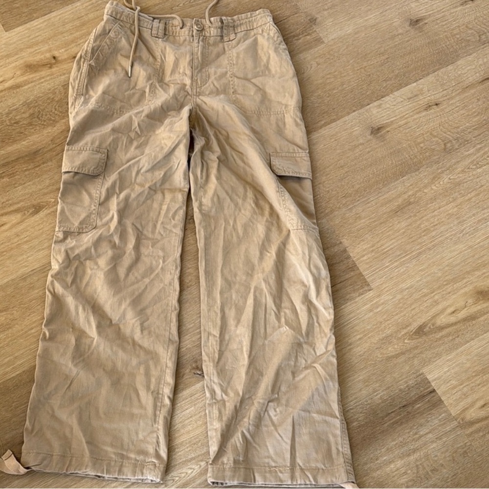 Women's High-Rise Straight Leg Cargo Pants - Wild Fable - Picture 2 of 5